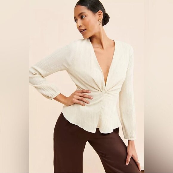 4SI3NNA (Sold At Free People) | Emery Peplum Top - Picture 2 of 7